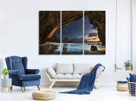 3-piece-canvas-print-cathedral-cove
