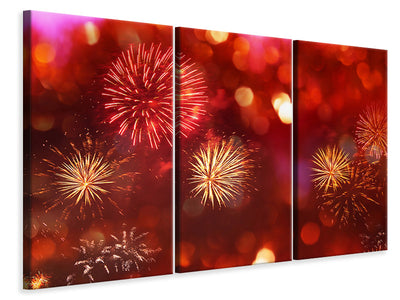 3-piece-canvas-print-colorful-fireworks
