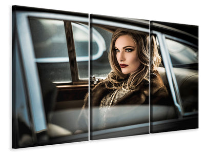 3-piece-canvas-print-driving-the-diva-to-the-event