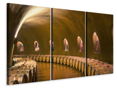 3-piece-canvas-print-in-the-wine-cellar