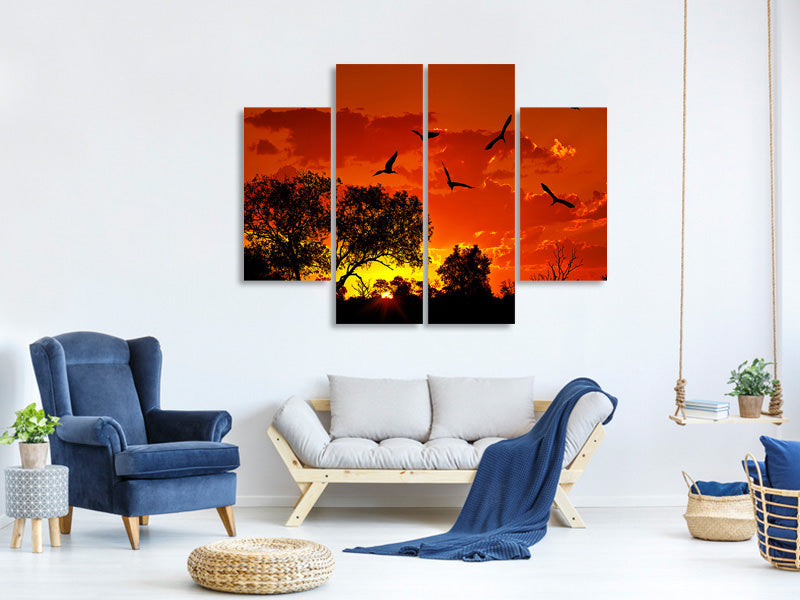 4-piece-canvas-print-african-feeling