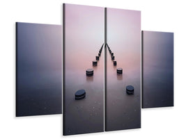 4-piece-canvas-print-alone-in-the-silence