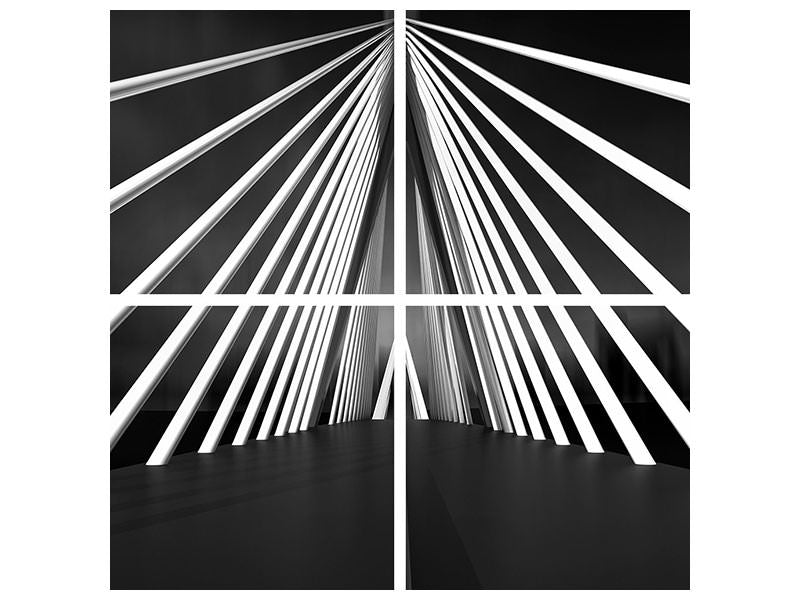 4-piece-canvas-print-big-string-bridge