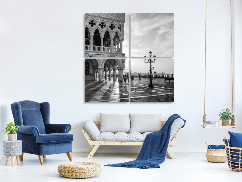4-piece-canvas-print-early-morning-venice