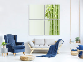 4-piece-canvas-print-green-bamboo