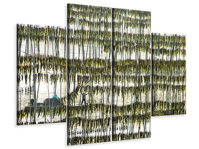 4-piece-canvas-print-harvesting-kelp