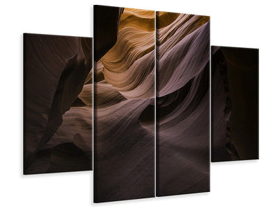 4-piece-canvas-print-impressive-gorge