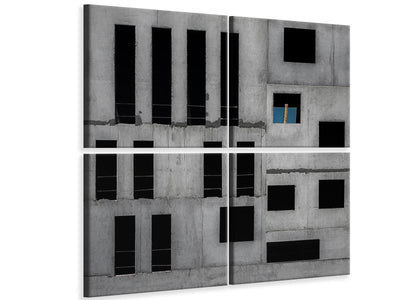 4-piece-canvas-print-isolation-cell