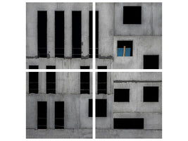 4-piece-canvas-print-isolation-cell