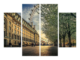 4-piece-canvas-print-last-daylights-at-the-london-eye