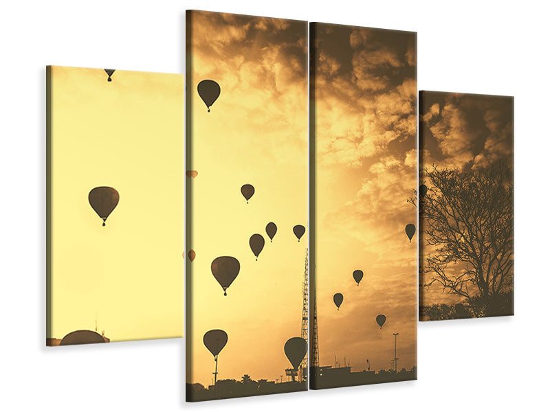 4-piece-canvas-print-many-hot-air-balloons