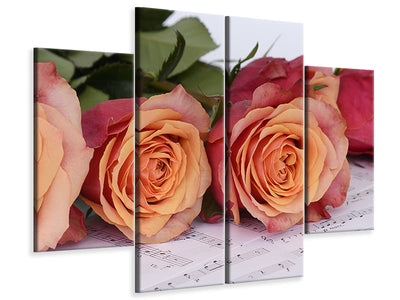 4-piece-canvas-print-notes-of-love