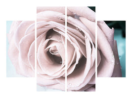 4-piece-canvas-print-pastel-rose