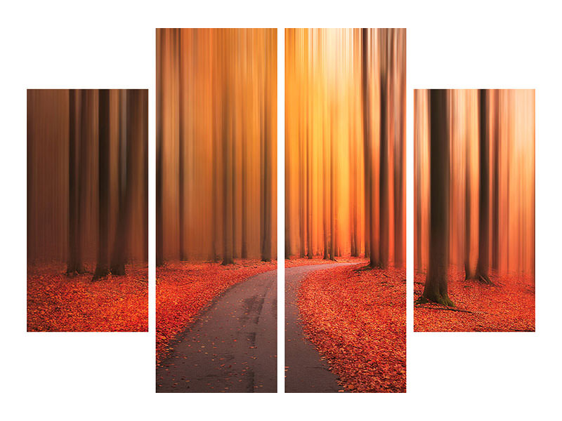 4-piece-canvas-print-path-to-unknown