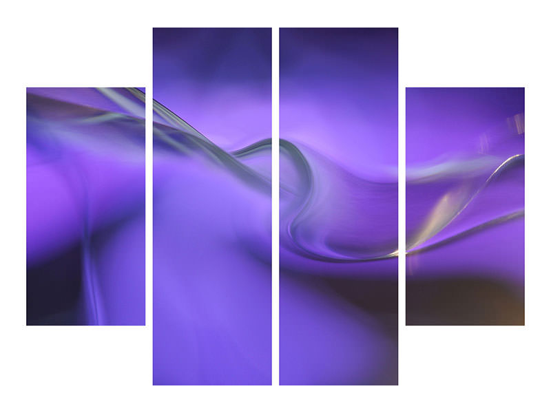 4-piece-canvas-print-shapes-of-purple