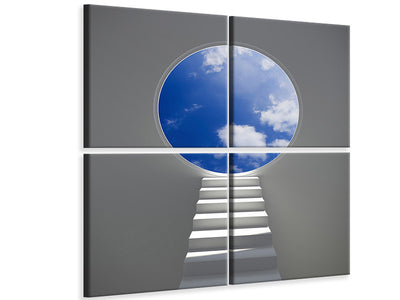 4-piece-canvas-print-stairway-to-heaven
