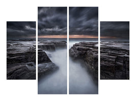 4-piece-canvas-print-the-darkness-before-dawn
