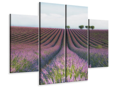 4-piece-canvas-print-velours-de-lavender