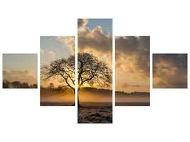 5-piece-canvas-print-a-lonely-tree