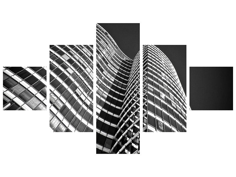 5-piece-canvas-print-close-up-skyscraper