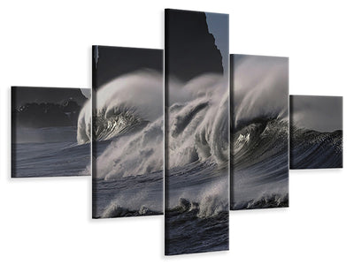 5-piece-canvas-print-fascinating-waves