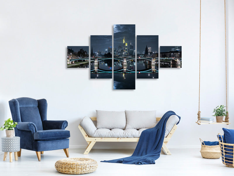 5-piece-canvas-print-frankfurt-at-full-moon