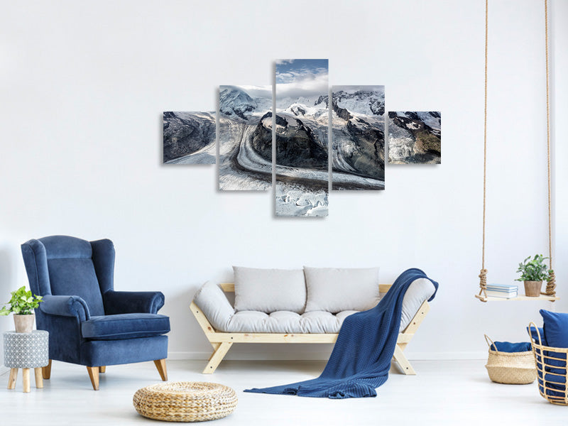 5-piece-canvas-print-gornergrat-view