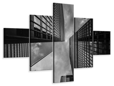 5-piece-canvas-print-many-skyscrapers
