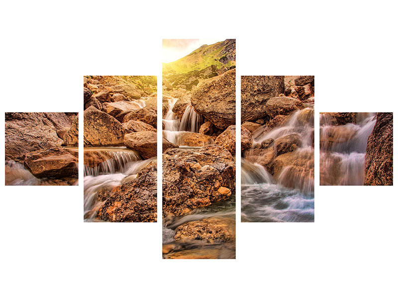 5-piece-canvas-print-mountain-waters