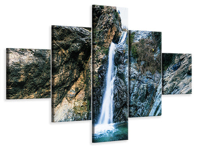 5-piece-canvas-print-moving-water-ii