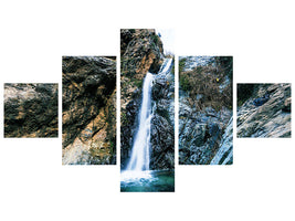 5-piece-canvas-print-moving-water-ii