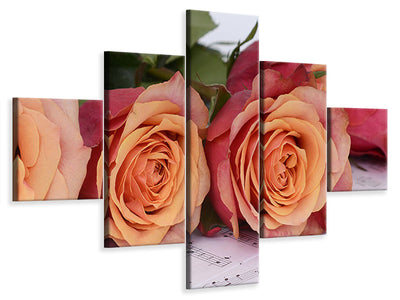 5-piece-canvas-print-notes-of-love