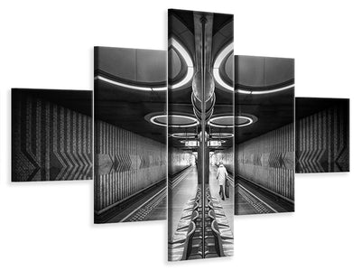 5-piece-canvas-print-retro-metro