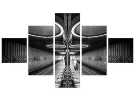 5-piece-canvas-print-retro-metro