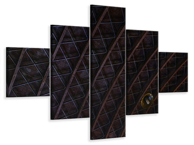 5-piece-canvas-print-roofing