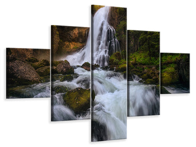 5-piece-canvas-print-spring-flood