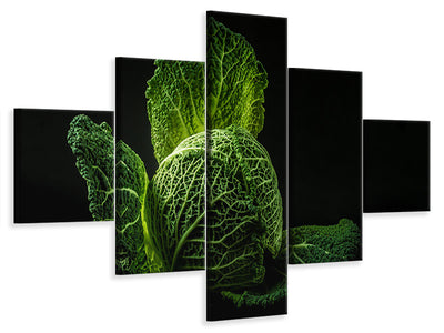5-piece-canvas-print-the-cabbage