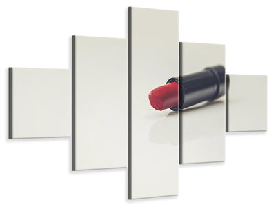 5-piece-canvas-print-the-lipstick