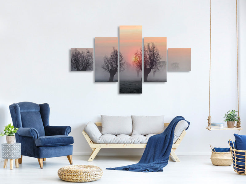 5-piece-canvas-print-the-shadow-of-time