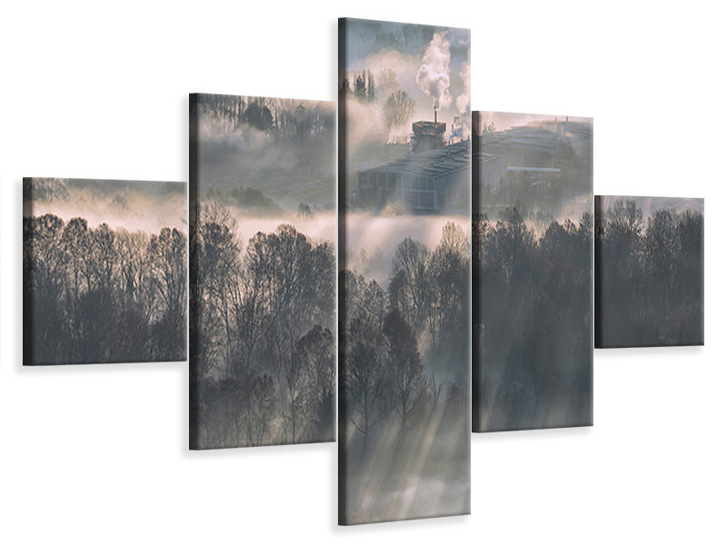 5-piece-canvas-print-work-area