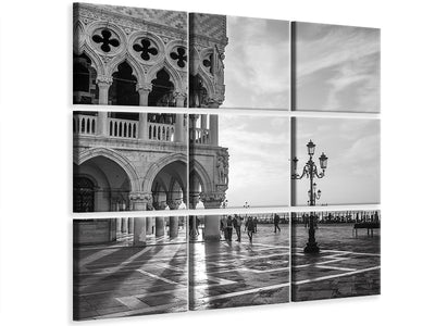 9-piece-canvas-print-early-morning-venice