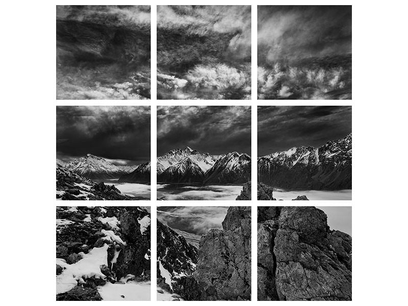 9-piece-canvas-print-tasman-valley