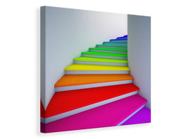 canvas-print-colorful-stairs
