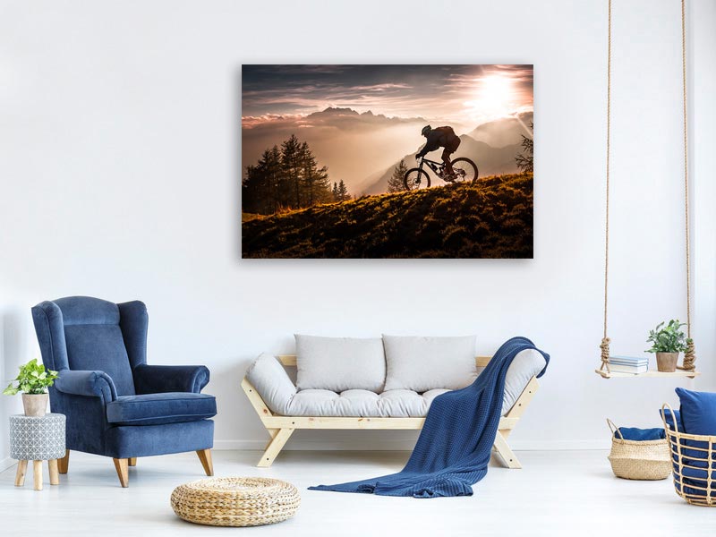 canvas-print-golden-hour-biking-x