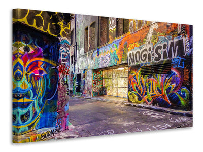 canvas-print-houses-with-graffiti