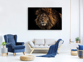 canvas-print-portrait-of-a-lion