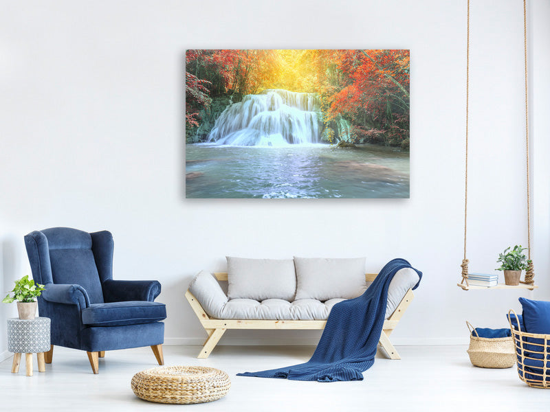 canvas-print-waterfall-in-light