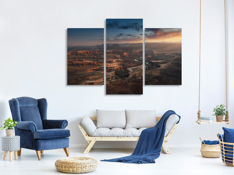 modern-3-piece-canvas-print-green-river
