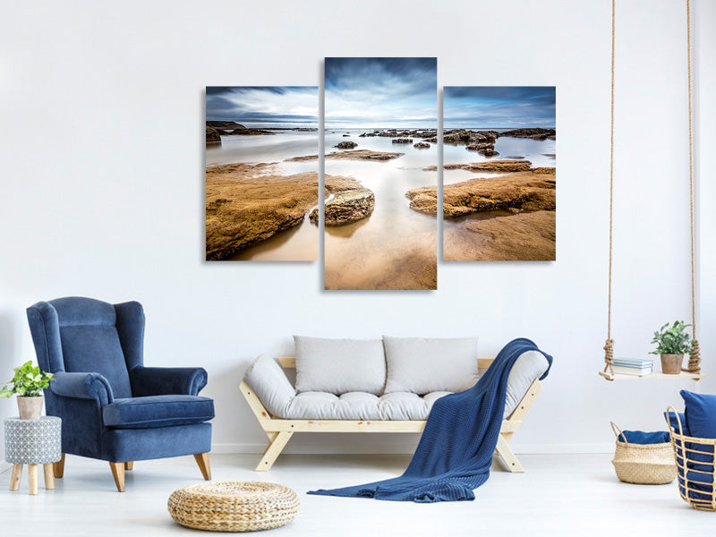 modern-3-piece-canvas-print-mystic-mood-by-the-sea