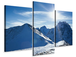 modern-3-piece-canvas-print-the-mountain-in-snow